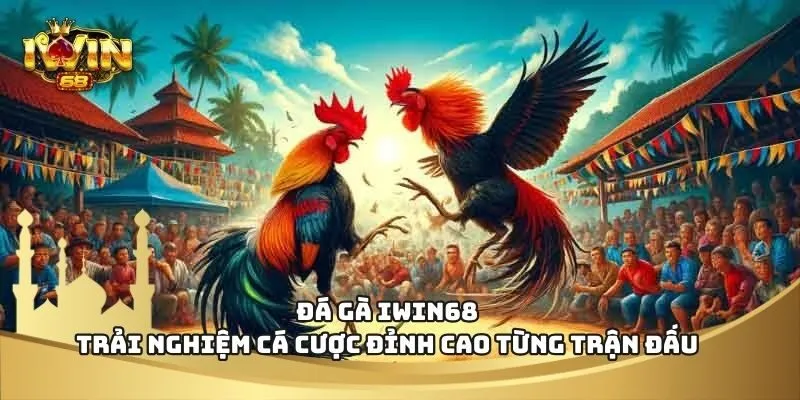 Cược đá gà IWIN68 đa dạng dễ hiểu dễ chơi